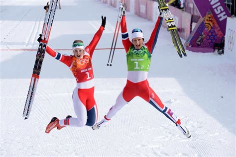Victory At The Sochi Olympic Games Ski Women Nordic Skiing Winter Olympics 2014