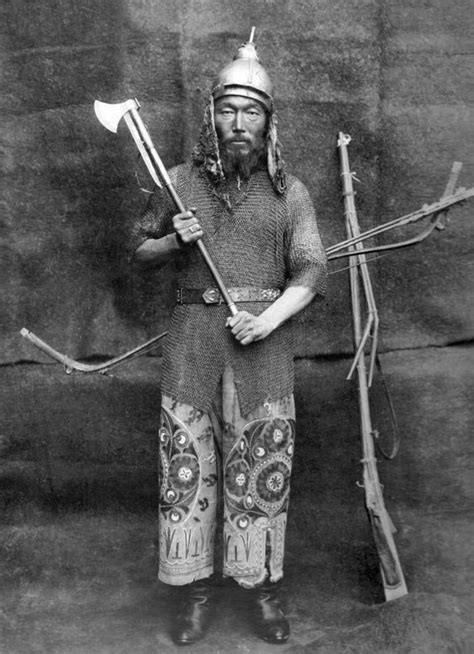 Kazakh Warrior Late 19th Or Early 20th Century Ancient Warriors