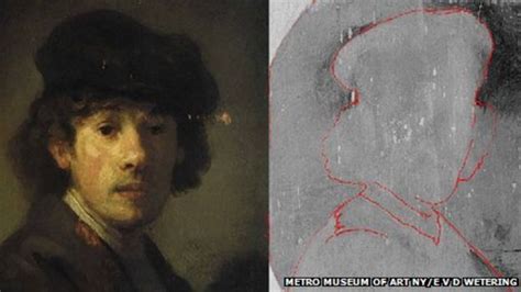 Lost Rembrandt Self Portrait Revealed Bbc News
