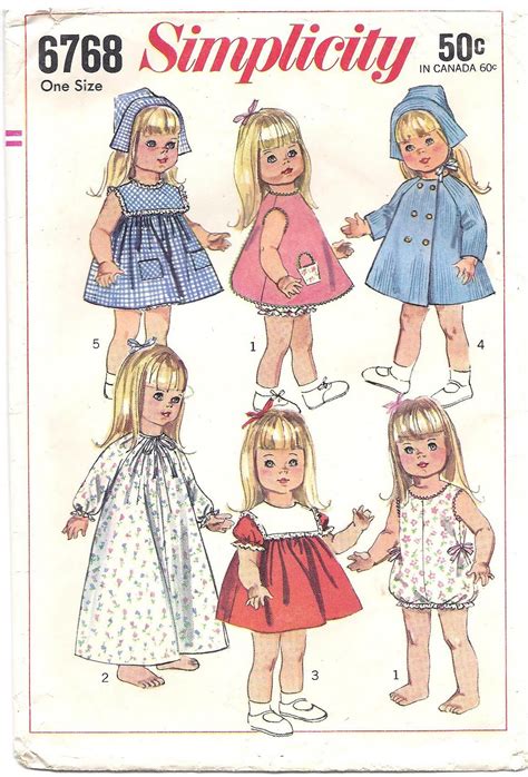 Top 10 knitting patterns in doll clothes. Gingerbread Cottage: Doll Clothes Pattern