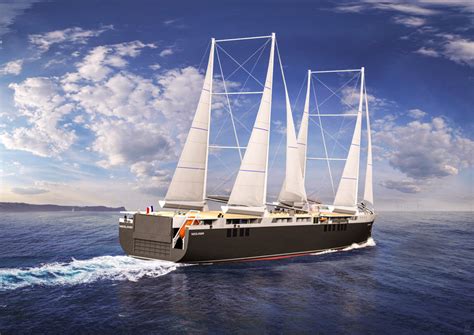 Wind And Sail Powered Concept Ships Advancing Shipping Decarbonization