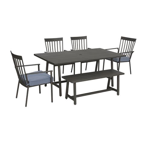 Sutton Rowe Prescott Shaker 6pc Dining Set Spruces Up Your Patio