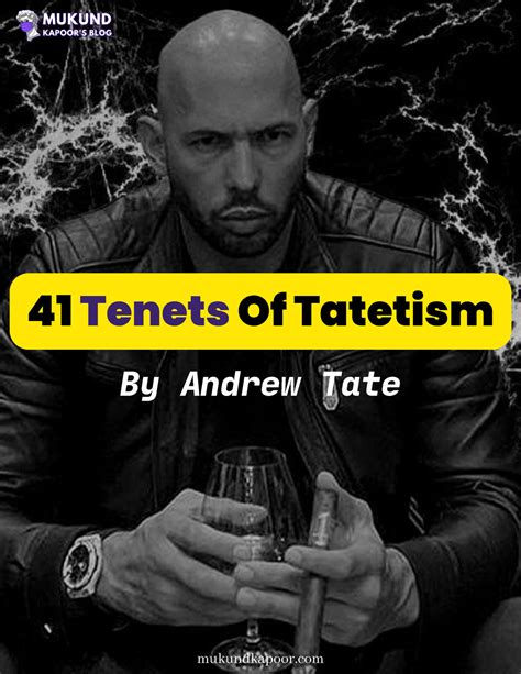 41 Tenets Of Andrew Tate Download Pdf 41 Tenets Of Tatetism By Andrew