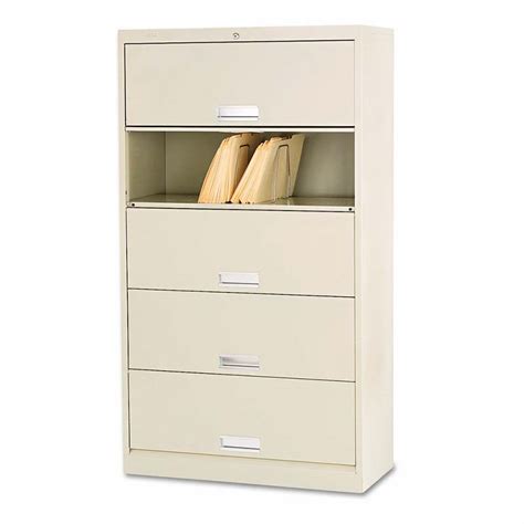 Filing cabinets in 2021 purchasing guide equipment hungry. HON 600 Series 5 Shelf File Cabinet - Putty - File ...