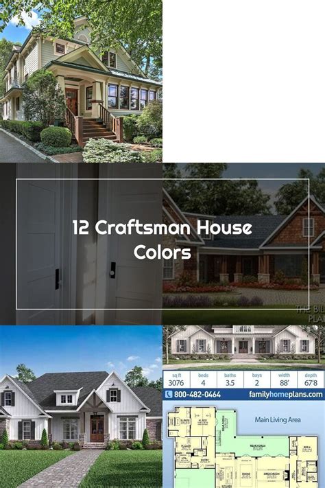 12 Craftsman House Colors To Inspire Your Renovation In 2020 House