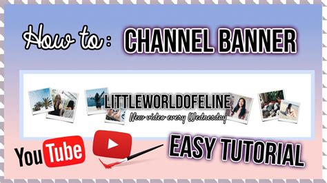 Sign up for a free trial today. How To Make A YouTube Banner / Channel Art Tutorial - YouTube
