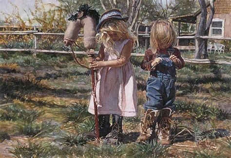 Country Girls By Steve Hanks Arte Fotográfica Aquarela Arte
