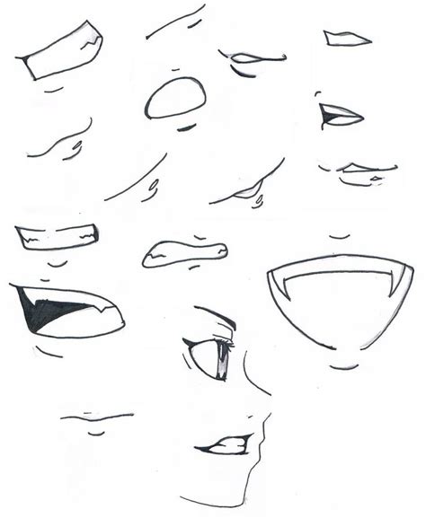 Mouths By Marly Sohma On Deviantart Mouth Drawing Drawing Tips