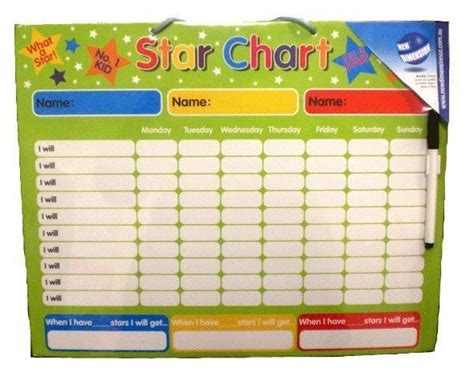 New Behavioural Magnetic Star Reward Chart For Good Behaviour