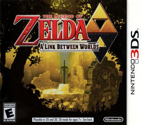 The Legend Of Zelda A Link Between Worlds 2013 Nintendo 3ds Box