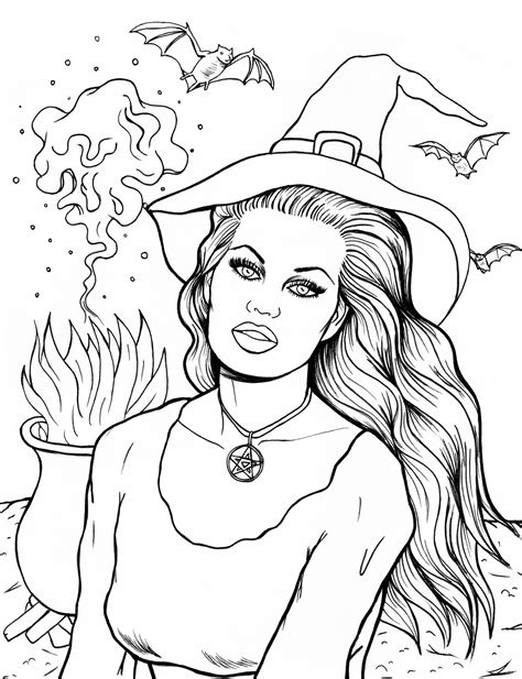 Printable Halloween Coloring Pictures