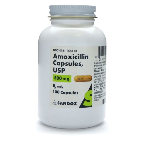 Amoxicillin Capsules Bottle Mcguff Medical Products Free Download