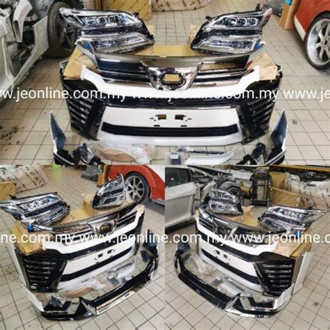 It is available in 4 colors, 1 variants, 1 engine, and 1 with the vellfire, toyota has managed to offer the premium exclusivity of the flagship alphard at a lower price. TOYOTA VELLFIRE 2015-17 ANH30 CONVERT TO FACELIFT VELLFIRE ...