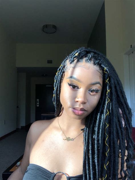 Faux locs, or 'fake dreads', will give you the look of dreads without committing years of your life to grow them. 5 packs Crochet Faux locs Straight Hair in 2020 | Faux ...