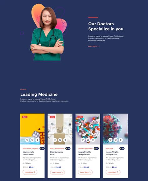 Medical Instant Css Bootstrap Template For Medical