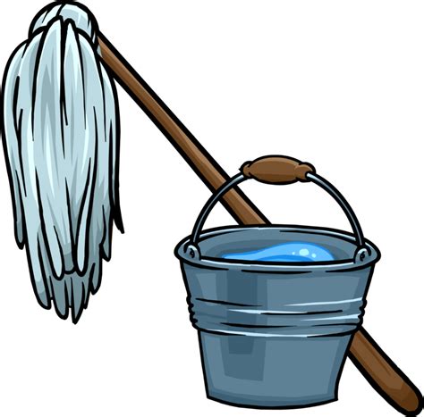 Mop And Bucket Vector At Getdrawings Free Download