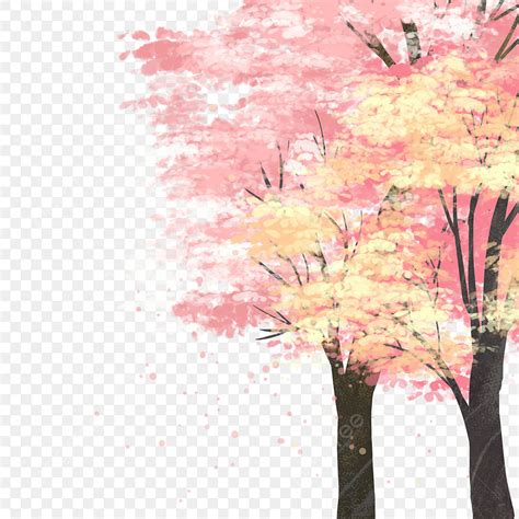 Pink Trees Png Transparent Cartoon Pink Tree Download Big Tree Tree