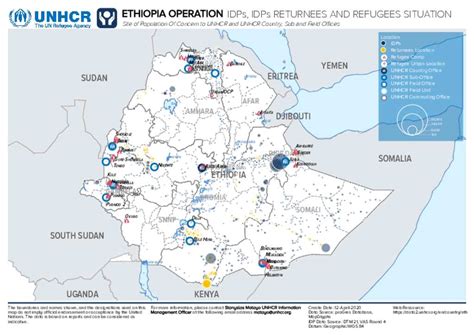 Document Unhcr Ethiopia Operation Idps Idps Returnees And Refugee