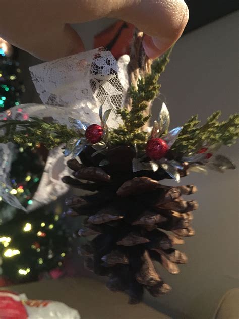 Large Pinecone ornaments, christmas decor | Pinecone ...