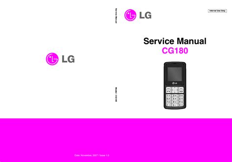 Lg Cg180 Sm Service Manual Download Schematics Eeprom Repair Info