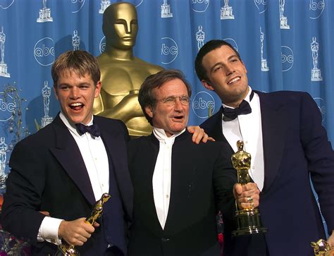 ‘good Will Hunting’ Robin Williams Joked About Ben Affleck And Matt Damon At The Oscars