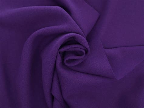 Italian Wool Crepe In Púrpura Bandj Fabrics