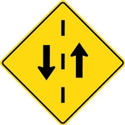 Buy Wb 4 Two Way Traffic Ahead Sign Traffic Control Signs