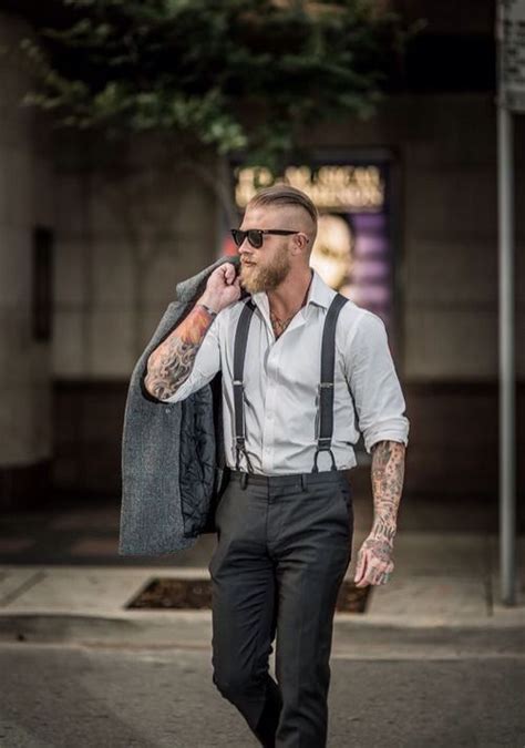 Badass Gentleman Style Como Usar Suspensórios Suspensório Masculino Moda Masculina