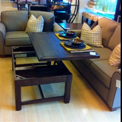 Of which the latter were called 'quartetto tables'. A coffee table that turns into a dining table!! Genius- we ...