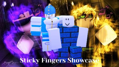 Sticky Fingers Showcase Roblox A Universal Time Youtube