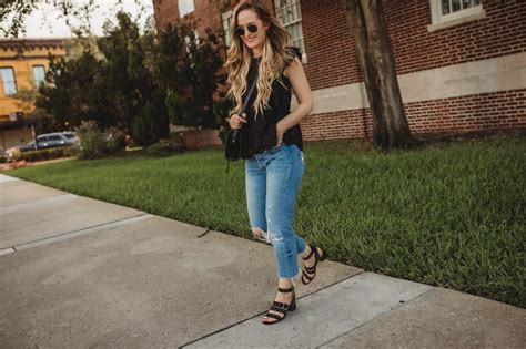 Cute Casual Summer Outfit Upbeat Soles Orlando Florida Fashion Blog
