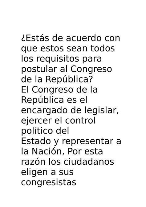 Mapa Mental ¿estás De Acuerdo Con Que Estos Sean Todos Los Requisitos Para Postular Al