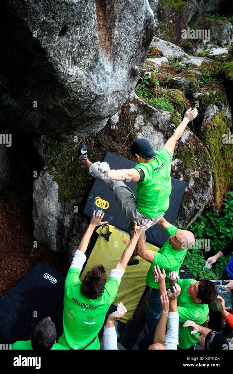 Climbing And Bouldering In Valmasino And Val Di Mello During The Event