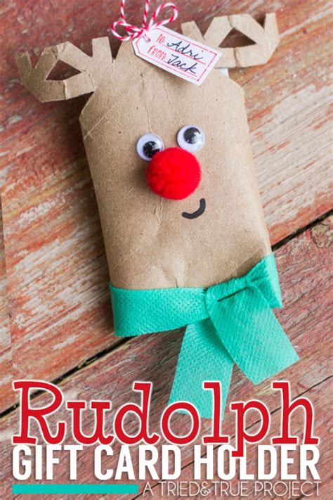 Earn amazon gift cards by taking surveys, watching videos, and surfing the web. Rudolph Gift Card Holder: Holiday Inspiration - Hoosier ...