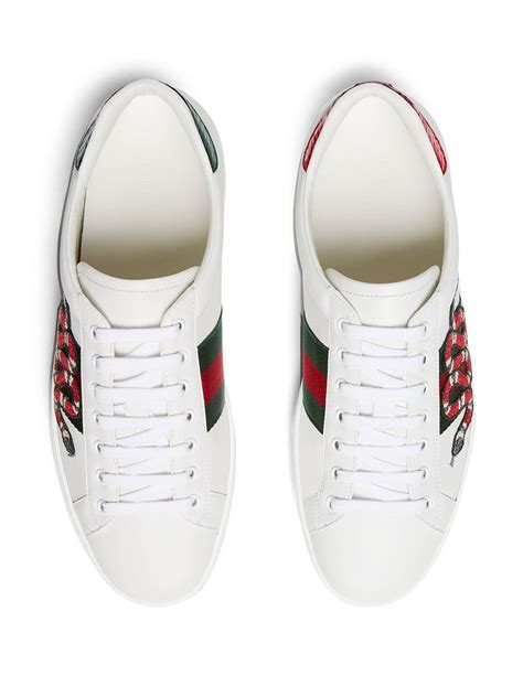 Gucci Ace Embroidered Sneaker Farfetch
