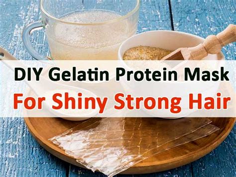 A gelatin hair mask can help restore the natural shine in dull, dry or damaged hair. DIY Gelatin Protein Mask For Shiny Strong Hair - Boldsky.com