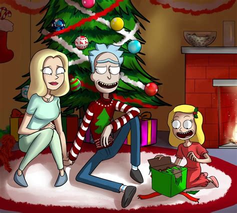 Rick And Morty Christmas Rick And Morty Characters Rick I Morty