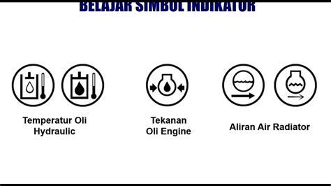 Belajar Membaca Simbol Simbol Indikator Panel Di Alat Berat Youtube