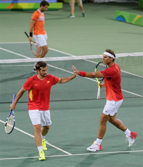 Rafa And Marc Reach Second Round Of Doubles At Rio Olympics Rafael