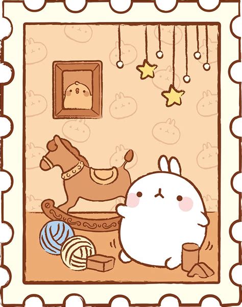 Then, molang likes to share all his lucky finds with his friends. 17 Best images about molang on Pinterest | Kawaii shop ...