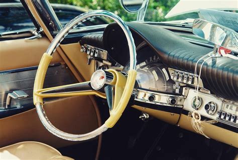 Classic Car Interior Design Custom Classic Car Interior — Stock Photo