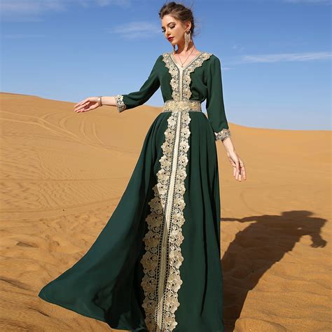 Caftan Marocain Vert