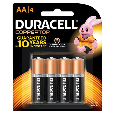 Duracell Coppertop Aa Batteries
