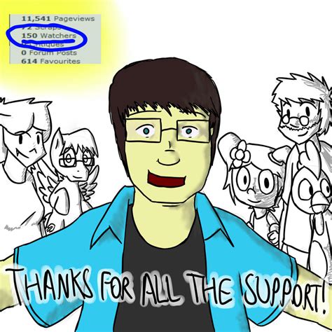 150 Watchers A Message To Everyone By Timsplosion On Deviantart