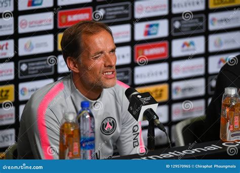 KallangSingapore30Jul2018Thomas Tuchel Head Coach of PSG Pres