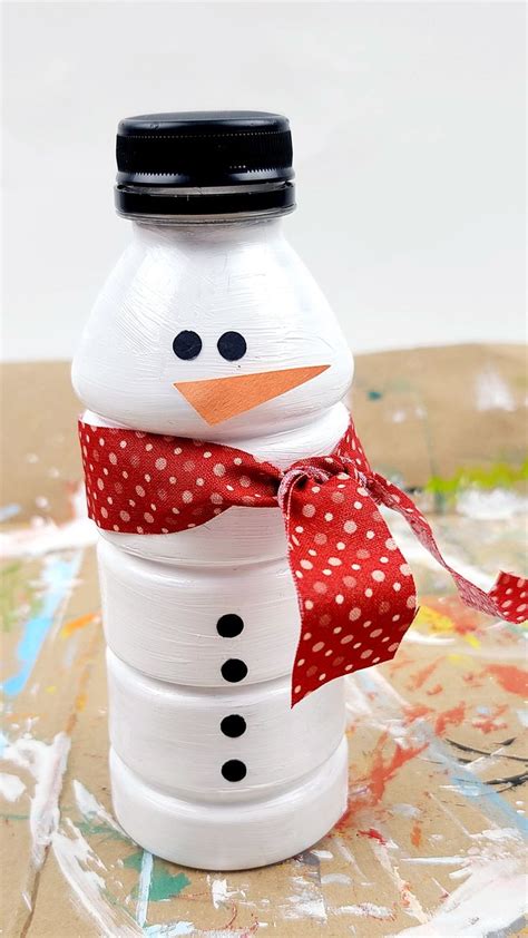 Plastic Bottle Snowman Craft An Immersive Guide By Stephanie Trapp