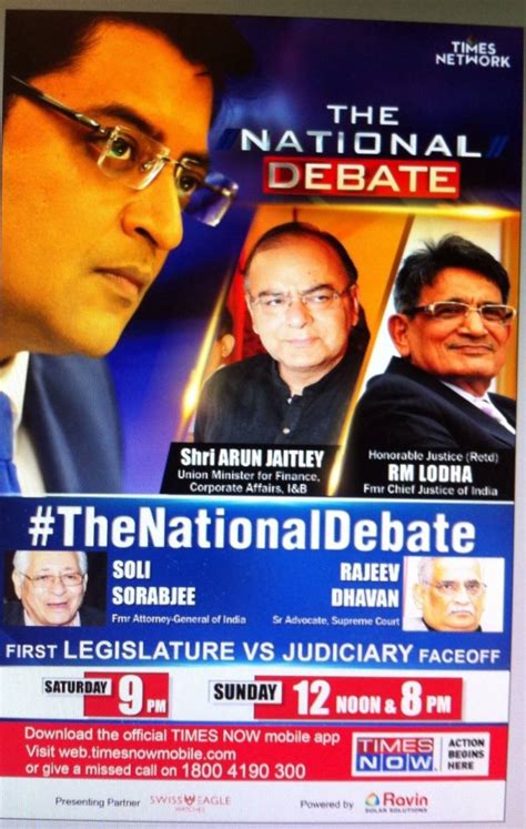 | soli knew he was going. YOU'VE READ THE JUDGMENT; NOW WATCH THE DEBATE