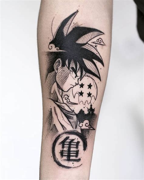 Goku Tattoo Done By Guiferreiratattoo To Submit Your Work Use The Tag