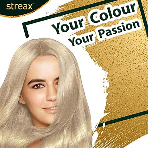 Buy Streax Cream Hair Color For Unisex 120ml 91 Rich Platinum Pack