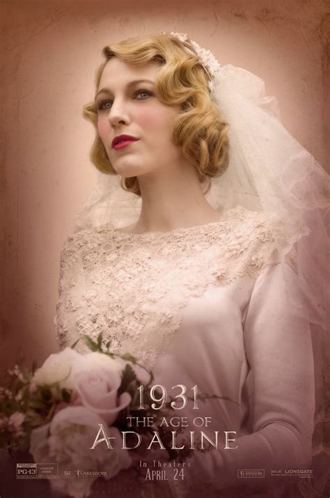 The age of adaline is about the unconventional life of a beautiful woman named adaline bowman (blake lively). Blake Lively Style: Retro Looks on The Age of Adaline Posters